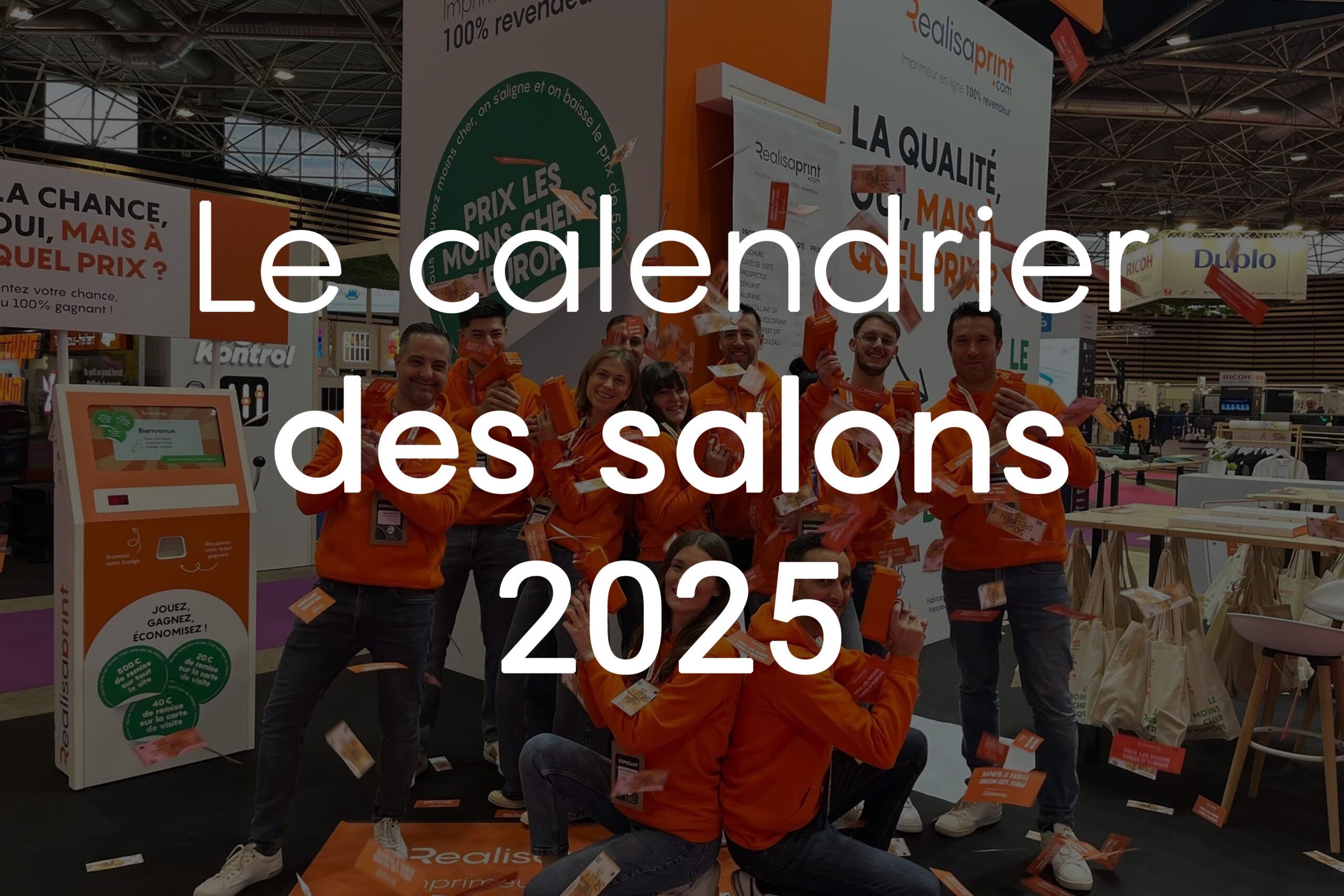 Calendrier des salons 2025 du secteur des arts graphiques